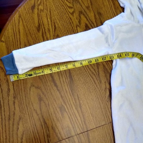 Smallfoot Migo One Piece Costume Pajama Set White - Picture 8 of 14